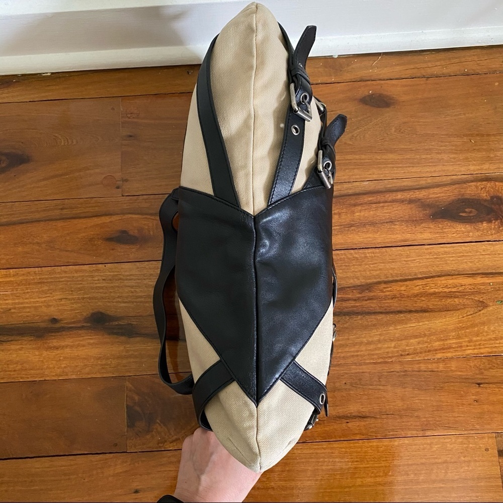 Cynthia Rowley Bag- Canvas and Leather! - Picture 3 of 5